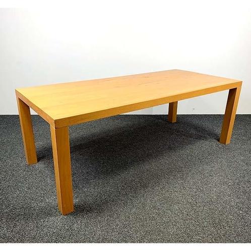 Boerentafel 78,5 x 220 x 100 (HxBxD) cm Donkerbruin, Zakelijke goederen, Kantoor en Winkelinrichting | Kantoormeubilair en Inrichting