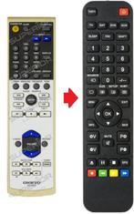 Onkyo RC-660S / RC-662S afstandsbediening - Geschikt voor..., Verzenden, Nieuw