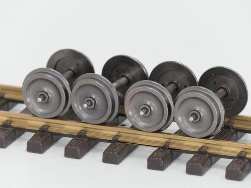 LILIPUT L999300 WIELSTEL 31,4 MM SPOOR G (4 ST.), Hobby en Vrije tijd, Modeltreinen | Overige schalen, Overige typen, Nieuw, Analoog