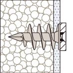 Fischer 510971 FID 90 Isolatiemateriaalplug - zeskant (25st), Doe-het-zelf en Verbouw, Ophalen of Verzenden, Zo goed als nieuw