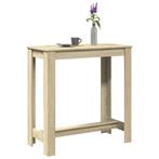 vidaXL Bartafel 102x50x103,5 cm bewerkt hout sonoma, Huis en Inrichting, Verzenden, Nieuw