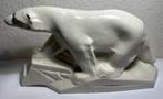 Edouard Cazaux (1889-1974) - sculptuur, Ours polaire en