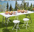 2dekans | Coast Opvouwbare Tafel Draagbare Kunststof, Caravans en Kamperen, Ophalen of Verzenden, Zo goed als nieuw