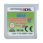 3DS 2-in-1 - Horses 3D Vol. 3: My Riding Stables 3D - Jumpin, Spelcomputers en Games, Verzenden, Zo goed als nieuw