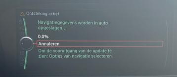 BMW / Mini navigatie update beschikbaar voor biedingen