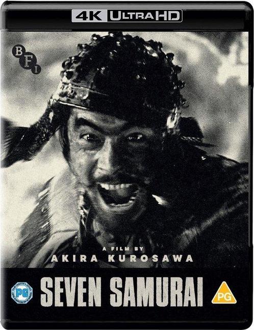 Seven Samurai - 4K Ultra HD - Import zonder Nederlandstalige, Cd's en Dvd's, Blu-ray, Verzenden