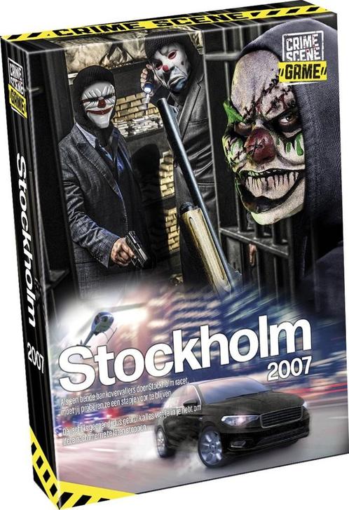 Crime Scene: Stockholm 2007 | Tactic - Gezelschapsspellen, Hobby en Vrije tijd, Gezelschapsspellen | Bordspellen, Nieuw, Verzenden