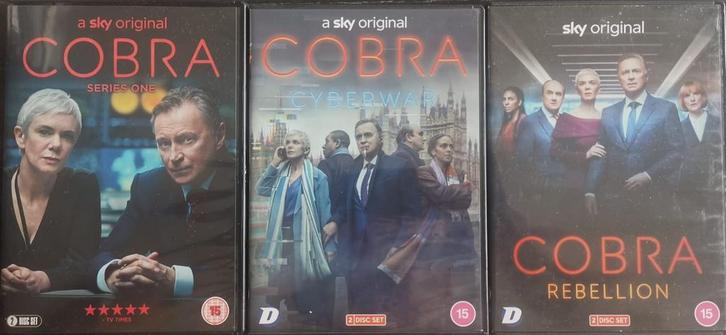 Cobra series 1 - 3 complete                 Gratis verzenden, Cd's en Dvd's, Dvd's | Tv en Series, Zo goed als nieuw, Boxset, Overige genres