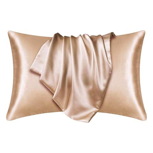 Satijnen kussensloop Licht Kaki 60 x 70 cm hoofdkussen forma, Sieraden, Tassen en Uiterlijk, Uiterlijk | Haarverzorging, Nieuw