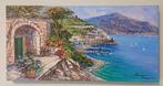 Domenico Caiazza (1953) - Amalfi, Antiek en Kunst, Kunst | Schilderijen | Klassiek