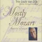 cd digi - Louis Van Dyke Trio - Mostly Mozart, Live in co..., Cd's en Dvd's, Cd's | Klassiek, Zo goed als nieuw, Verzenden