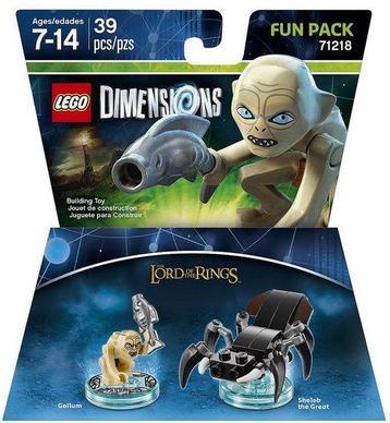 LEGO Dimensions 71218 Fun Pack (Gollum + Shelob the Great) ( beschikbaar voor biedingen