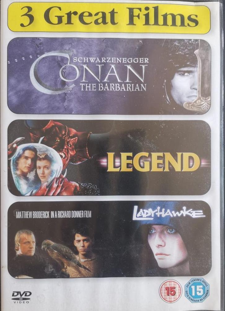 Conan + Legend + Lady Hawke, Cd's en Dvd's, Dvd's | Tv en Series, Zo goed als nieuw, Boxset, Overige genres, Vanaf 12 jaar, Verzenden