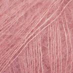 DROPS Kid-Silk Uni Colour - 46 kersensorbet - Mohair Garen, Ophalen of Verzenden, Nieuw