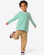 HEMA Kinder T-shirt strepen groen van €12.99 voor €6.5 sale, Verzenden, Nieuw