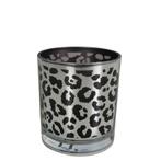 windlicht zilver leopard small 8cm*, Verzenden, Nieuw