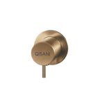 Inbouwkraan Qisani Flow Thermostatisch 1-weg Rond Geborsteld, Ophalen of Verzenden, Nieuw, Kraan