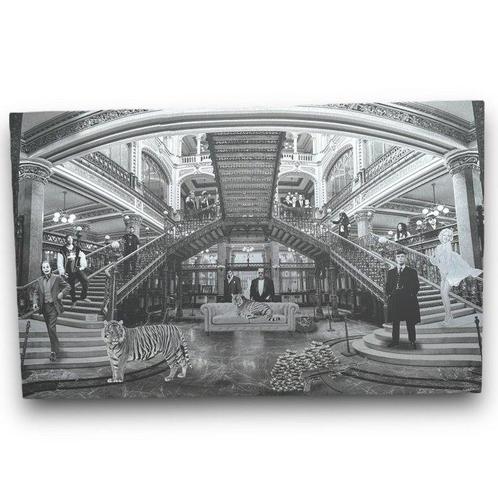 Daluxe Art - The Gangster Reunion XXL (XXL Size), Antiek en Kunst, Kunst | Schilderijen | Modern