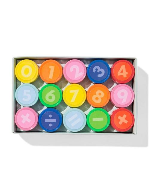 HEMA Stempelset cijfers 3+1 gratis, Hobby en Vrije tijd, Knutselen, Nieuw, Verzenden