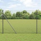 vidaXL Gelaste draadhek Grijs 1.5 x 10 m Staal, Verzenden, Nieuw, IJzer
