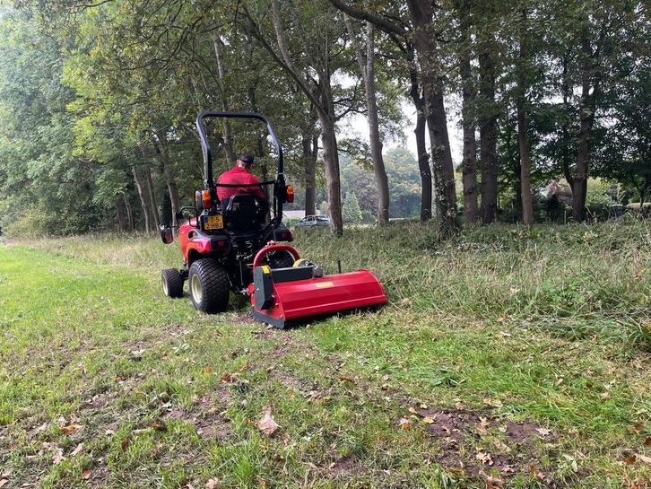 Majar RBML 130DG30 demo verstekklepelmaaier Yanmar, iseki, Zakelijke goederen, Agrarisch | Werktuigen, Akkerbouw, Bollenteelt