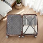 Reiskofferset Madison, 13-delig, TSA-slot - crème, Verzenden, Nieuw