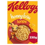 5x Kellogg's Honey Loops Ontbijtgranen 330 gr, Verzenden