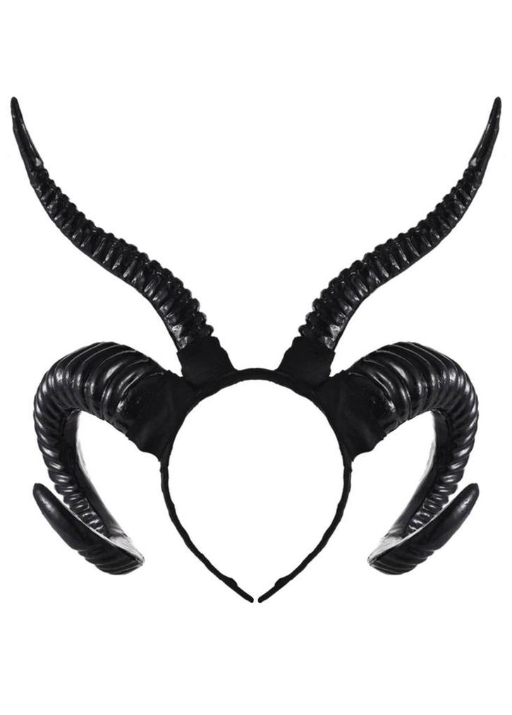 Haarband Hoorns Gewei Zwart Kunststof Diadeem Maleficent Dui, Kleding | Dames, Carnavalskleding en Feestkleding, Accessoires, Nieuw