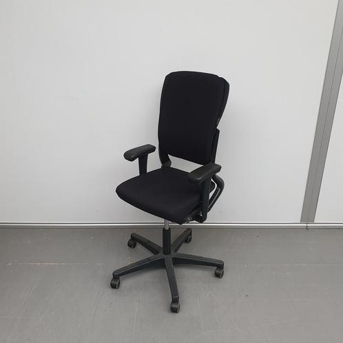 Ahrend 230 bureaustoel hoge rug - nieuwe stof zwart, Huis en Inrichting, Bureaustoelen, Ophalen of Verzenden