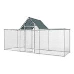 [pro.tec] Stalen kippenren Arguin buitenverblijf 3x1x1-1,5 m, Dieren en Toebehoren, Pluimvee | Toebehoren, Verzenden, Nieuw