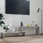vidaXL Tv-meubel 180x30x43 cm bewerkt hout betongrijs, Huis en Inrichting, Kasten | Televisiemeubels, Verzenden, 150 tot 200 cm