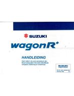 2005 SUZUKI WAGON R+ INSTRUCTIEBOEKJE NEDERLANDS, Auto diversen, Handleidingen en Instructieboekjes