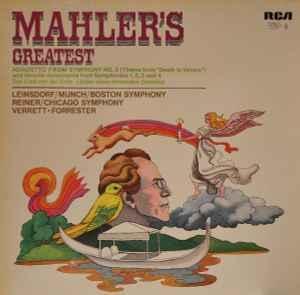 LP gebruikt - Gustav Mahler - Mahlers Greatest, Cd's en Dvd's, Vinyl | Klassiek, Zo goed als nieuw, Verzenden