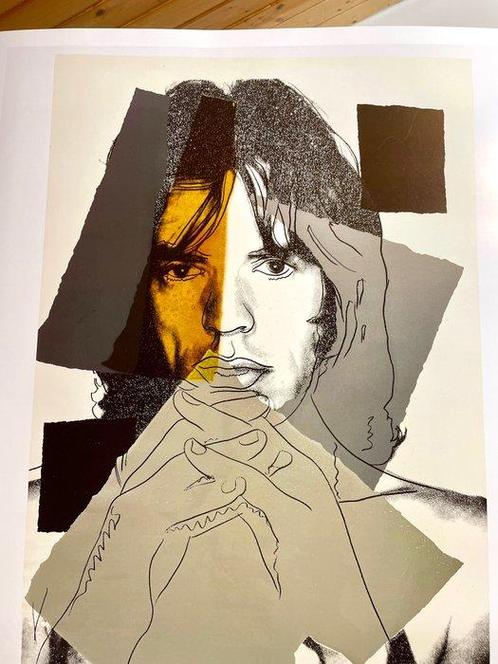 Author: Andy Warhol (1928- 1987) - Mick Jagger (1975), Antiek en Kunst, Curiosa en Brocante