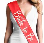 Bride to Be sjerpen in diverse kleuren!, Hobby en Vrije tijd, Feestartikelen, Verzenden, Nieuw, Feestartikel, Geboorte of Huwelijk