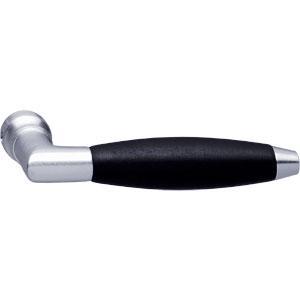 Intersteel enkele deurklink Marloes chroom mat/ebbenhout, Doe-het-zelf en Verbouw, Hang- en Sluitwerk, Verzenden