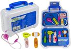 Speelgoed dokter set - met handige opbergkoffer - 10-delig, Ophalen of Verzenden, Nieuw