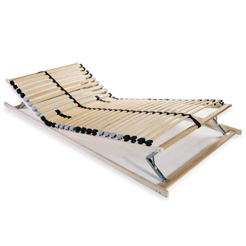 Lattenbodem 90x200 - 7 Zones Comfort | Tweedekansje!, Huis en Inrichting, Slaapkamer | Matrassen en Bedbodems, 90 cm, 200 cm, Nieuw