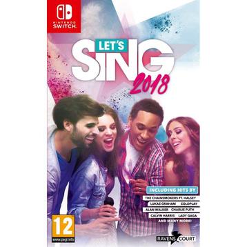 Switch Lets Sing 2018 + 2 Microfoons beschikbaar voor biedingen