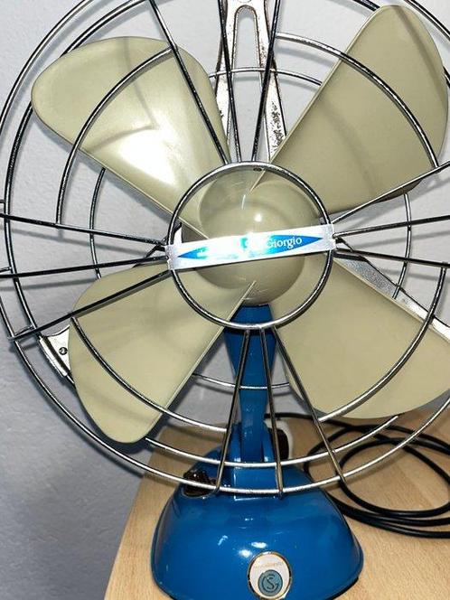 San Giorgio Elektrische ventilator - Geverfd metaal en staal, Antiek en Kunst, Antiek | Wandborden en Tegels