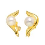 Mikimoto - Oorbellen - 18 karaat Geel goud, Sieraden, Tassen en Uiterlijk, Oorbellen, Nieuw