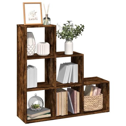 vidaXL Kamerscherm / boekenkast 3-laags 99x29x99 cm hout, Huis en Inrichting, Kasten | Boekenkasten, Nieuw, Overige houtsoorten