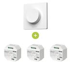 Bundelpakket | 3x Triac draadloze dimmer | 100-240V, Ophalen of Verzenden, Nieuw