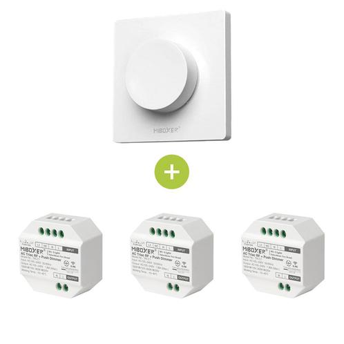 Bundelpakket | 3x Triac draadloze dimmer | 100-240V, Doe-het-zelf en Verbouw, Elektra en Kabels, Nieuw, Ophalen of Verzenden