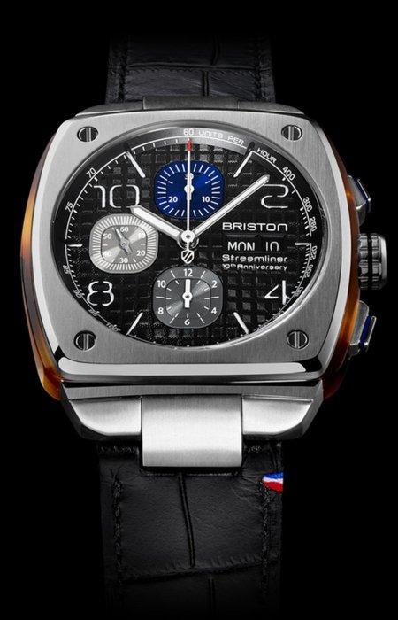 Série limitée - Montre luxe France - Briston - Streamliner, Sieraden, Tassen en Uiterlijk, Horloges | Heren