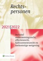 Rechtspersonen 2021/2022 9789013164930, Boeken, Verzenden, Gelezen