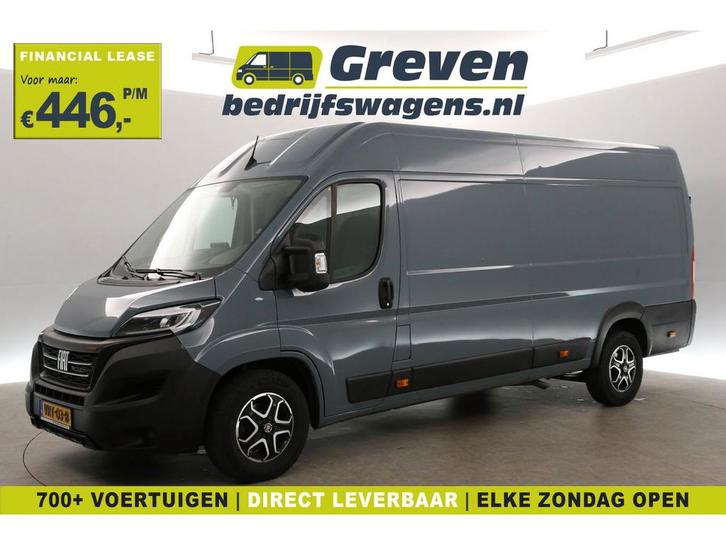 Fiat Ducato 35H HD 2.2 MultiJet 180PK L4H2 | 3000kg, Auto's, Bestelauto's, Te koop, Automaat, Financial lease, Diesel, Zilver of Grijs
