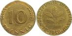 10 Pfennig Brd 50g auf 5 Pfennig Rohling gepraegt, Postzegels en Munten, Munten | Europa | Niet-Euromunten, Verzenden