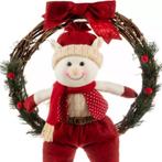 Ruhhy Kerstkrans Elf voor de Deur - Feestelijke Kerstde..., Ophalen of Verzenden, Nieuw