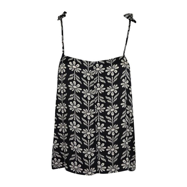 Leo & Ugo • zwart beige top • M (2), Kleding | Dames, Tops, Blauw, Nieuw, Maat 38/40 (M), Verzenden